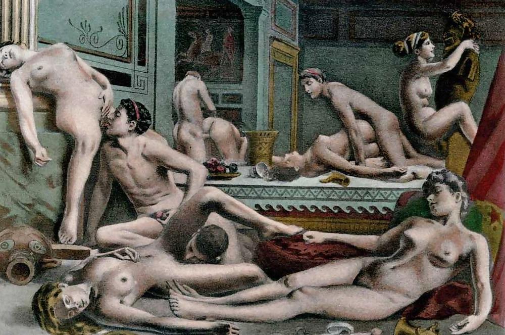 24P Orgy (retro drawings)