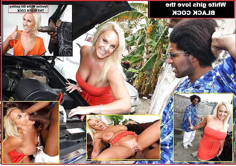 9P White Girls LOVE BLACK COCK 2