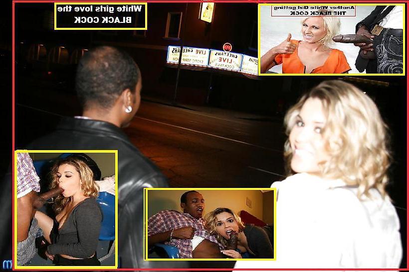 9P White Girls LOVE BLACK COCK 2