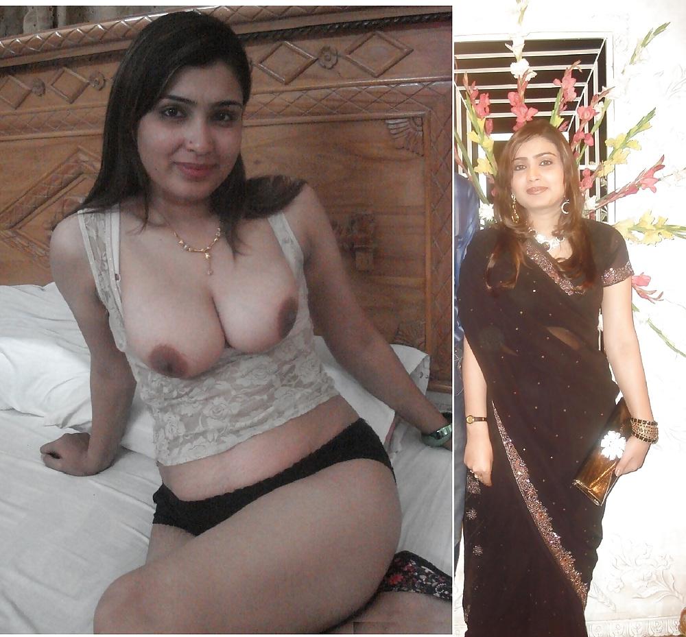 8P Clothed Unclothed Indian Bitches 11