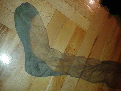 12P Nylon stockings of my wife 2. part