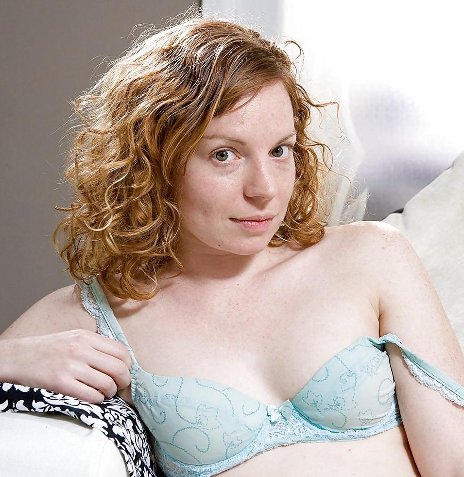 25P REDHEAD, CLOTHED, STRIPPED AND NUDE