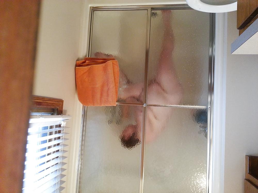 4P BBW Wife in shower