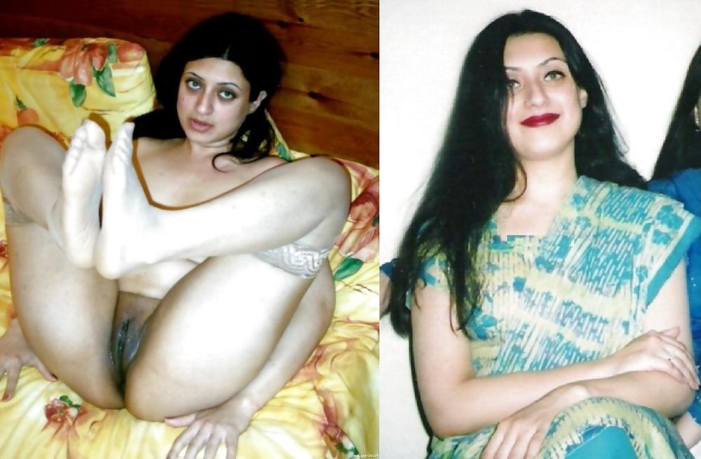 11P Clothed Unclothed Indian Bitches 10