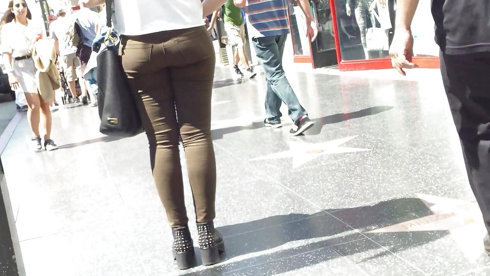 25P Spanish teen bubble butt & ass in pants