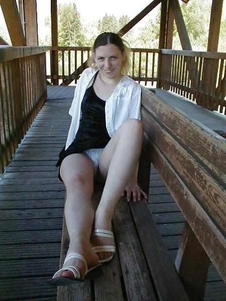 20P Upskirt White Panties 6 