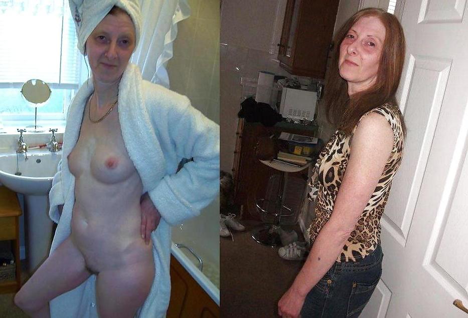 25P Dressed Undressed! Granny mature!