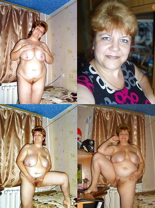 25P Dressed Undressed! Granny mature!