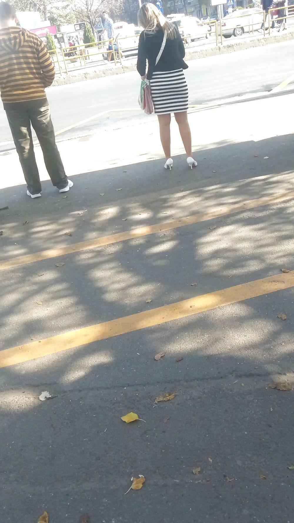 8P Sexy feet, ass, skirt romanian