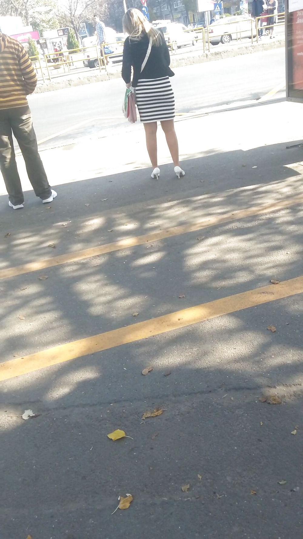 8P Sexy feet, ass, skirt romanian