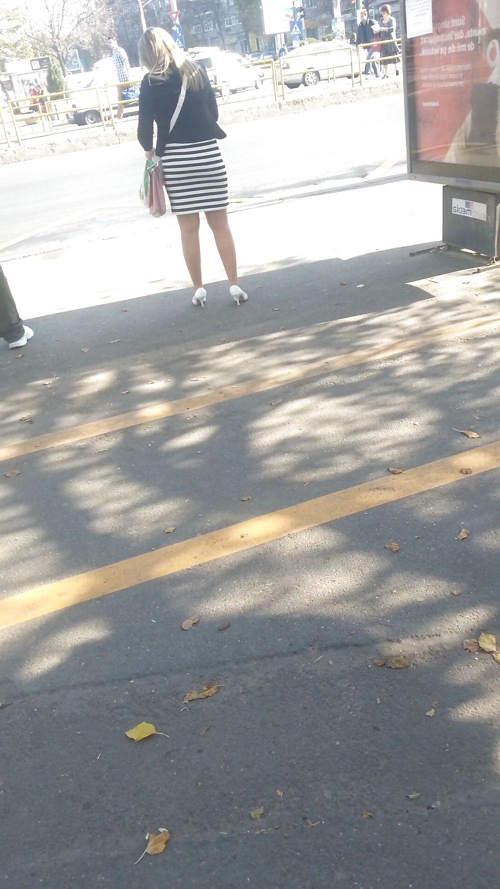 8P Sexy feet, ass, skirt romanian