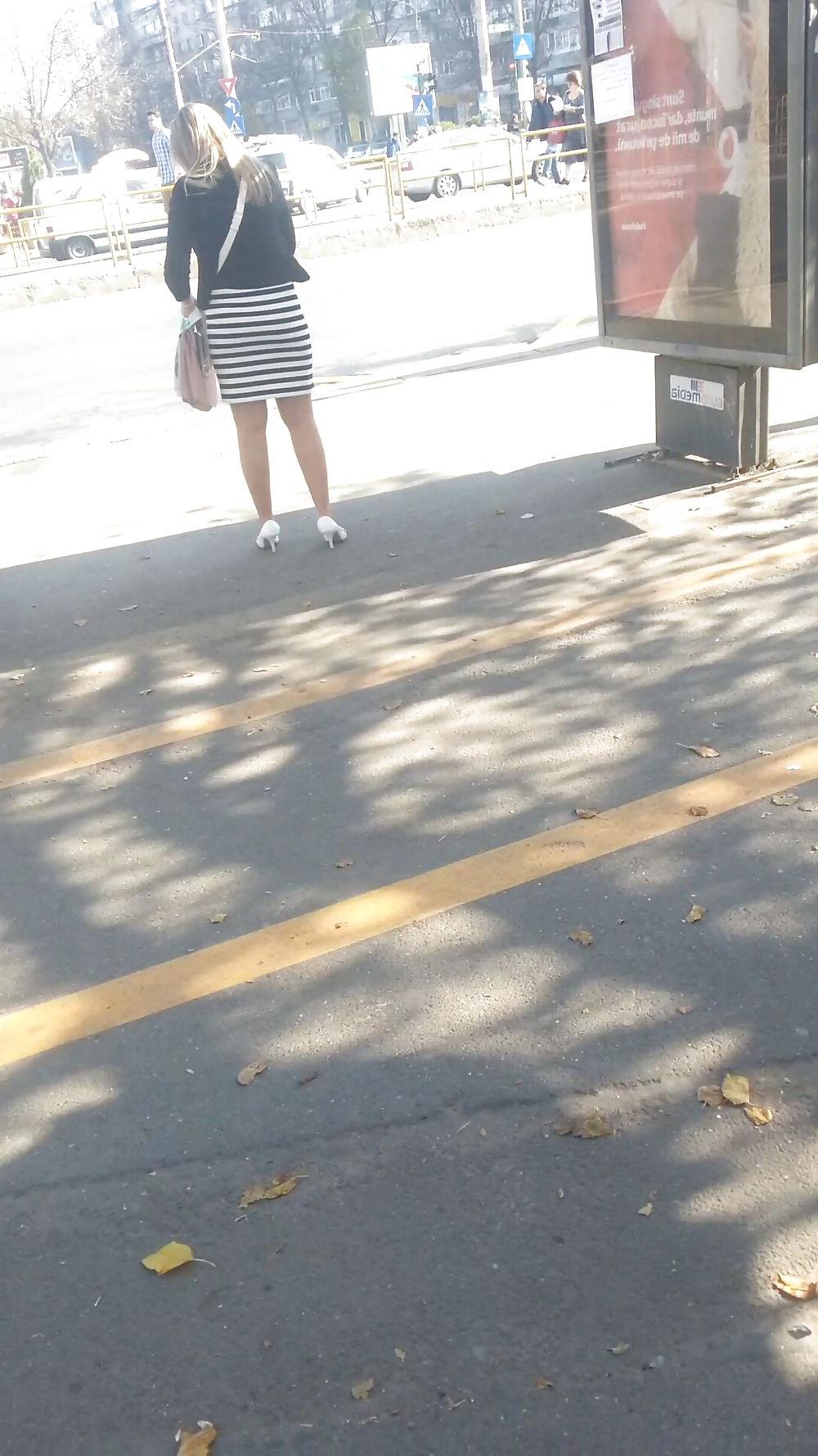 8P Sexy feet, ass, skirt romanian