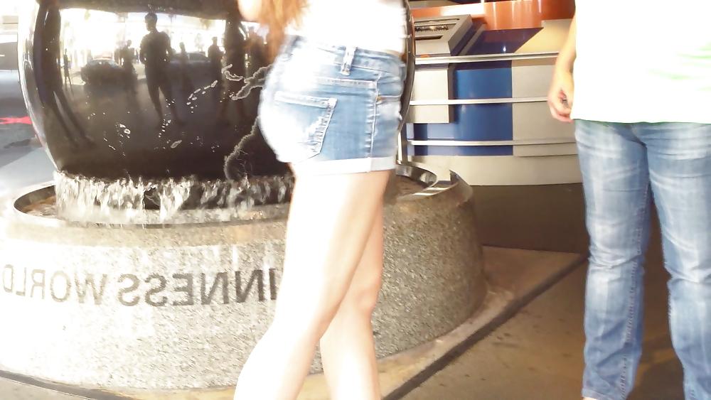 12P Italian teen ass &  butt in shorts