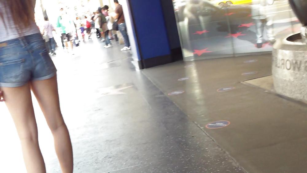 12P Italian teen ass &  butt in shorts