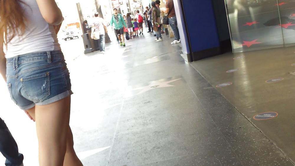 12P Italian teen ass &  butt in shorts