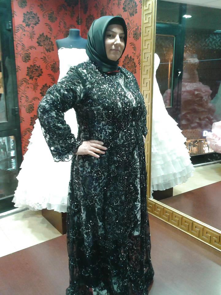 13P Turbanli hijab arab turkish asian anne kiz