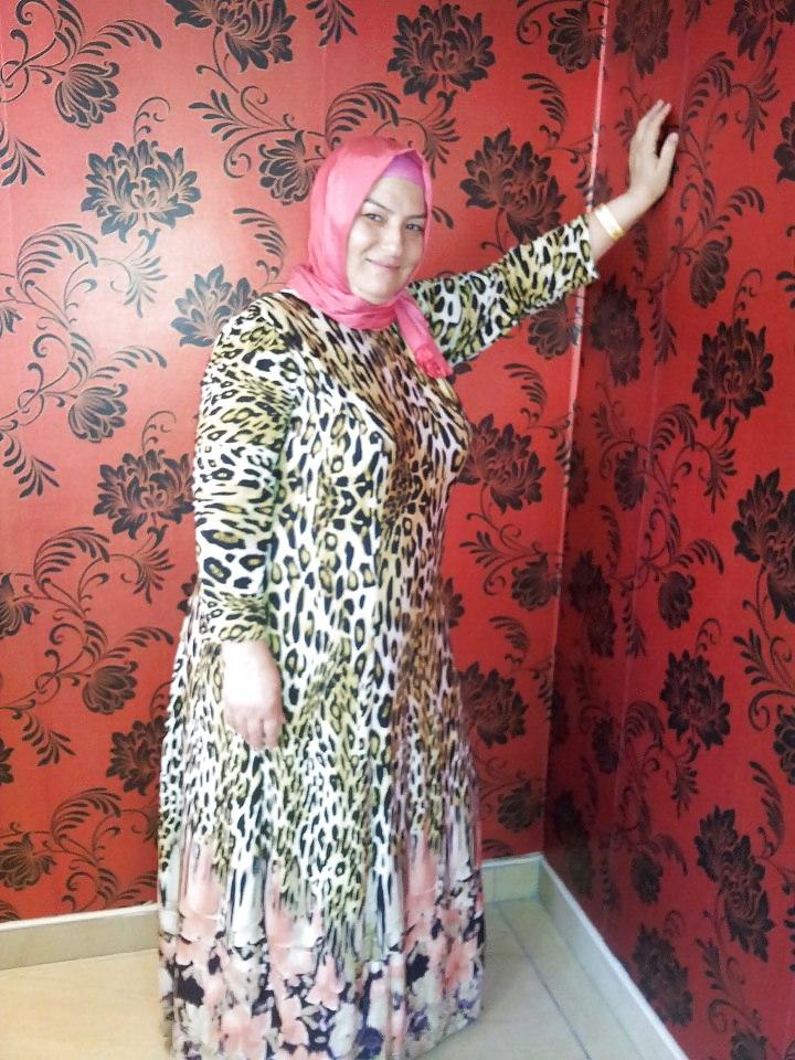 13P Turbanli hijab arab turkish asian anne kiz