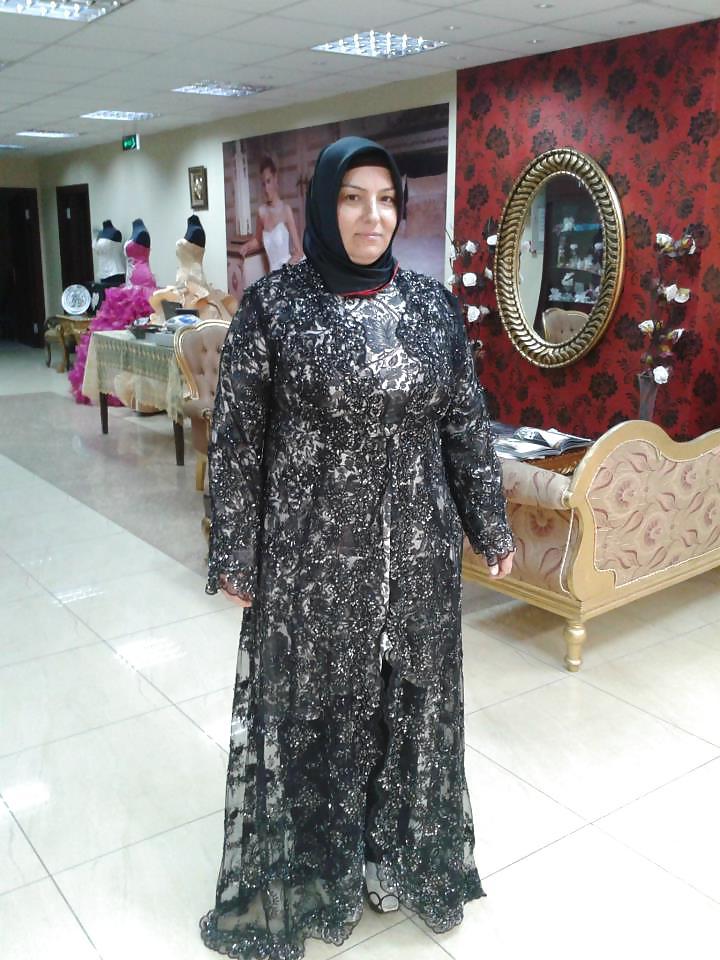 13P Turbanli hijab arab turkish asian anne kiz