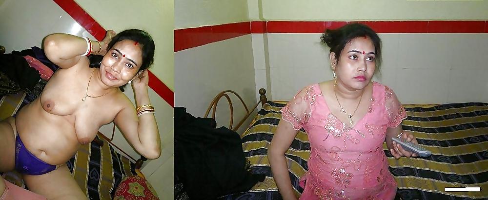 16P Clothed Unclothed Indian Bitches 15