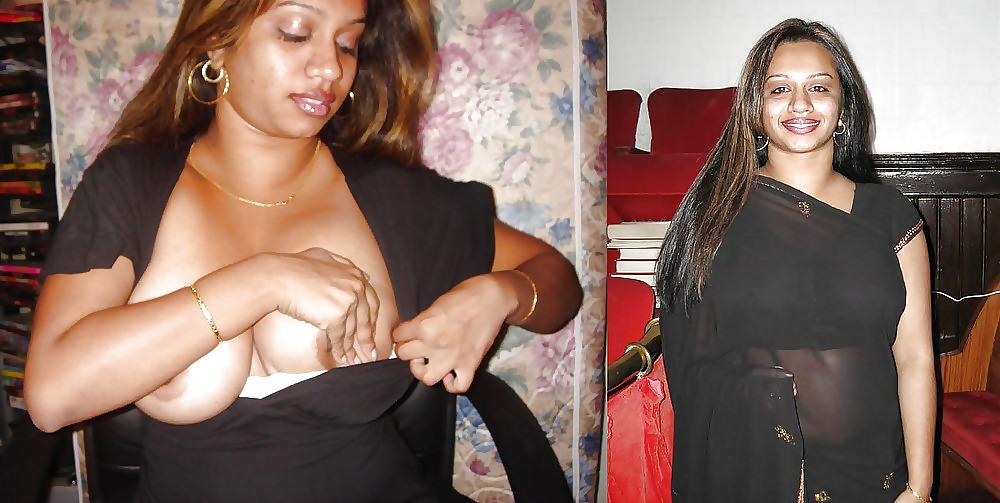 16P Clothed Unclothed Indian Bitches 15