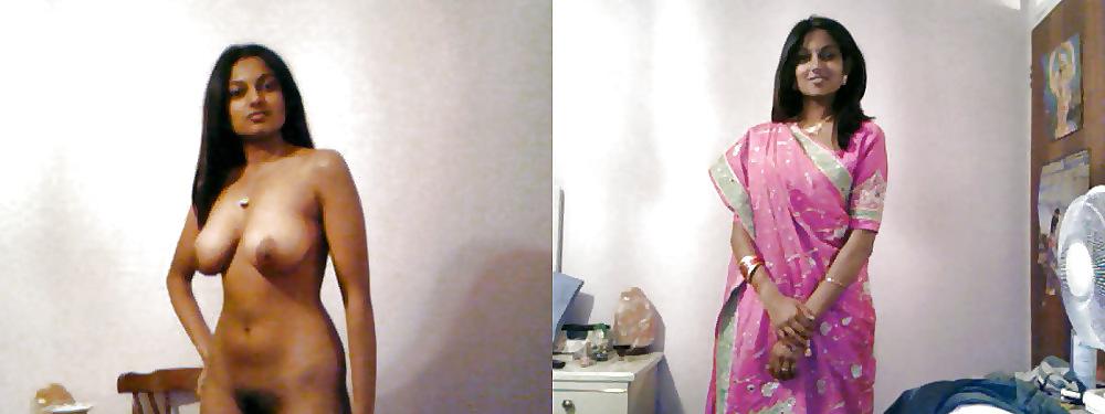 16P Clothed Unclothed Indian Bitches 15