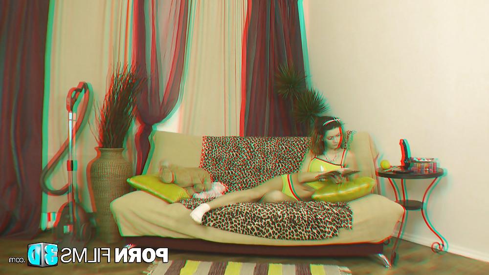 16P Porn Films 3D - Sappy beauty masturbates