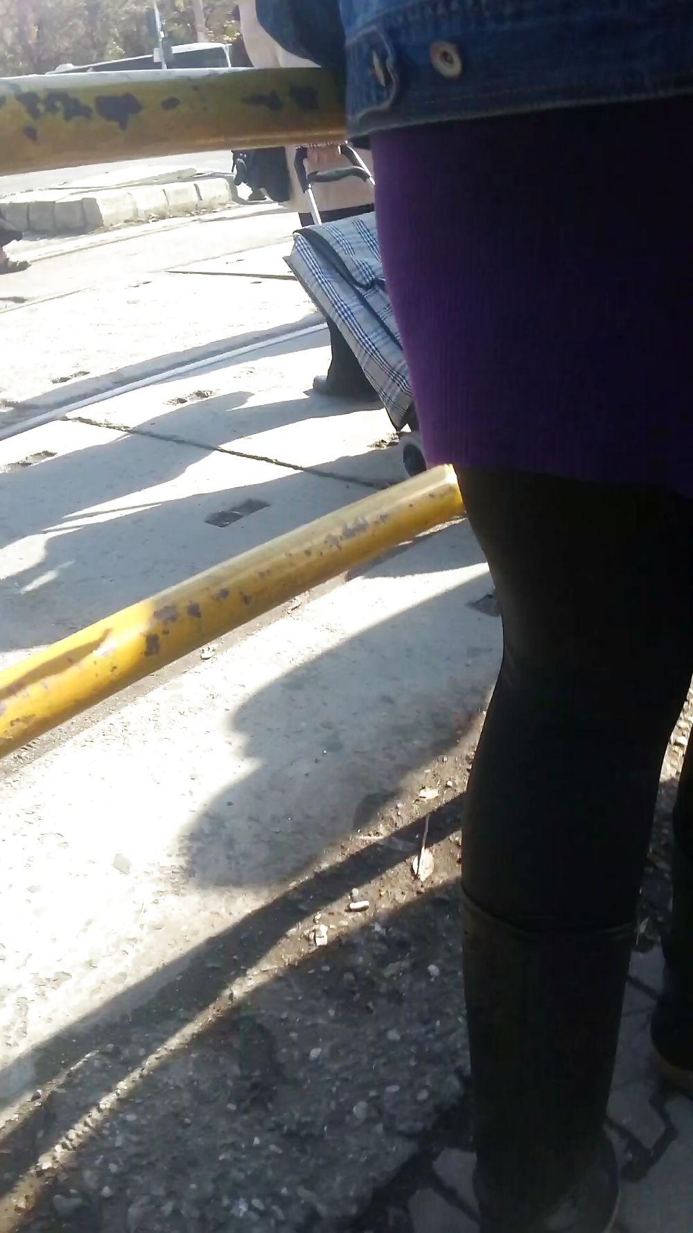 14P Sexy skirt and feet romanian