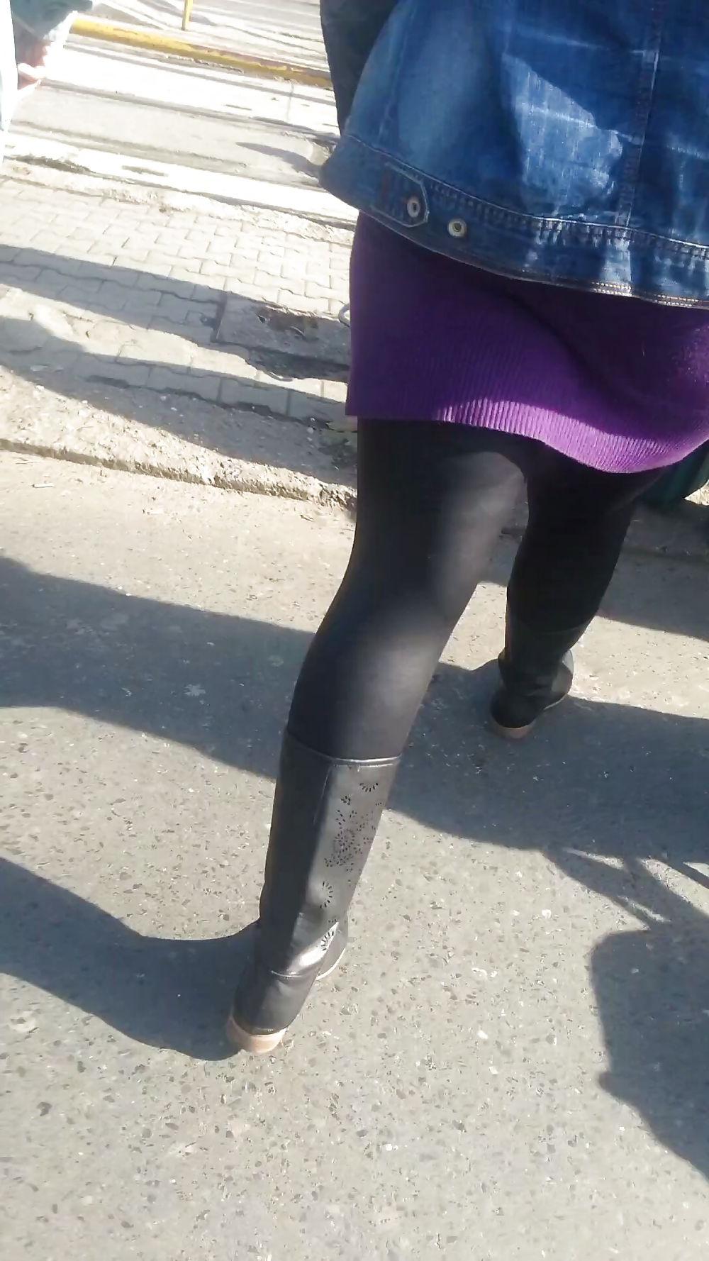 14P Sexy skirt and feet romanian