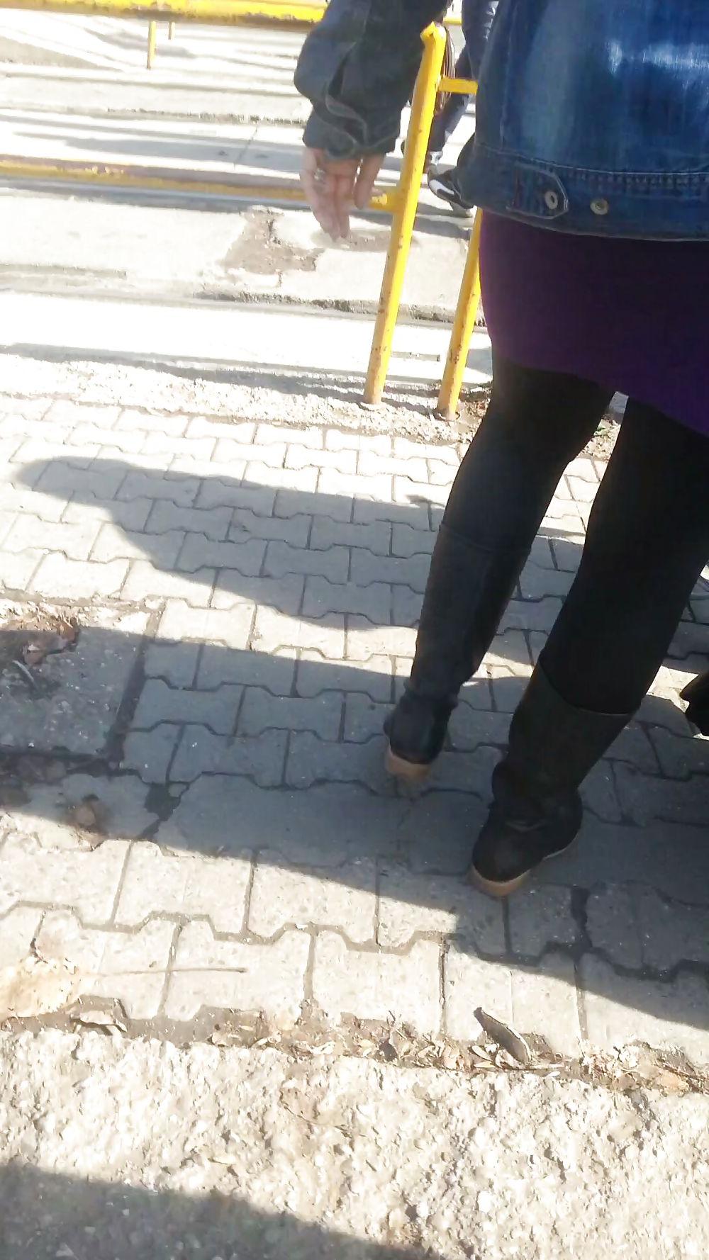 14P Sexy skirt and feet romanian
