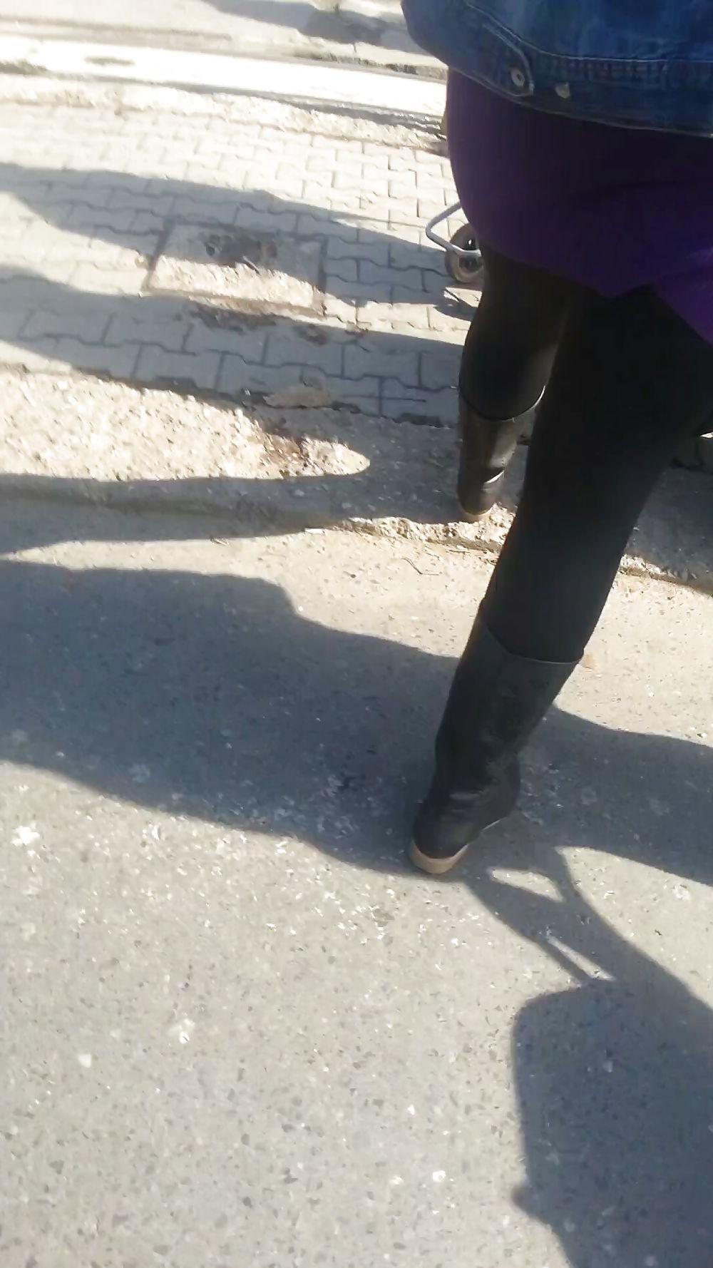14P Sexy skirt and feet romanian