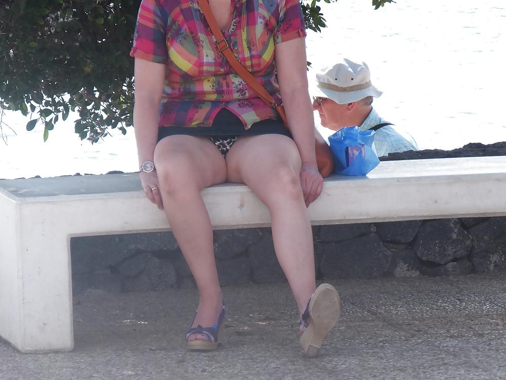 4P Upskirt in Tenerife