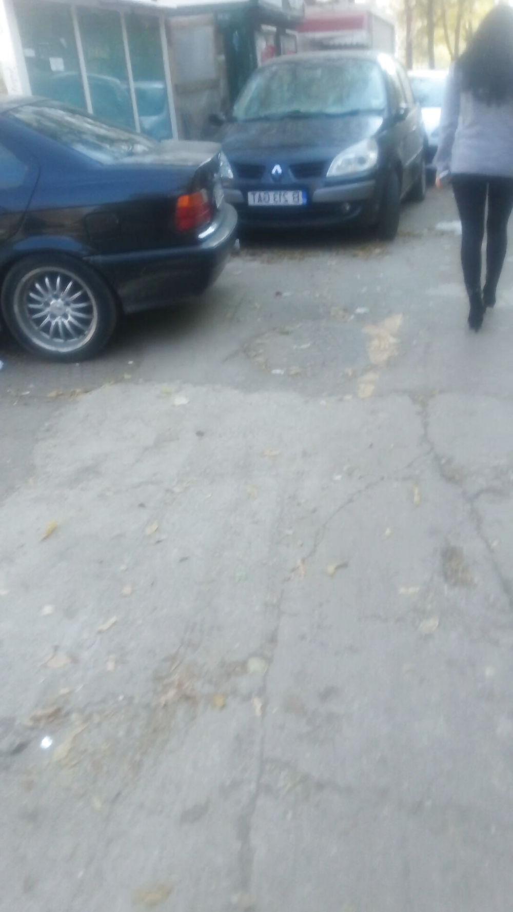6P Sexy brunette street romanian