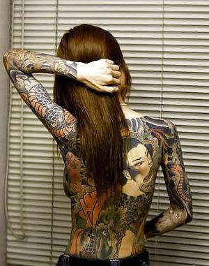 10P Asian girls with tattoos