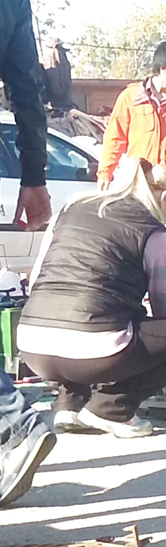 11P Hot hot ass blonde romanian