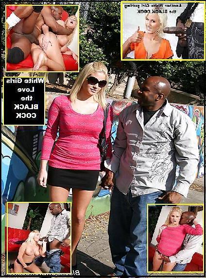 9P White Girls LOVE THE BLACK COCK 3