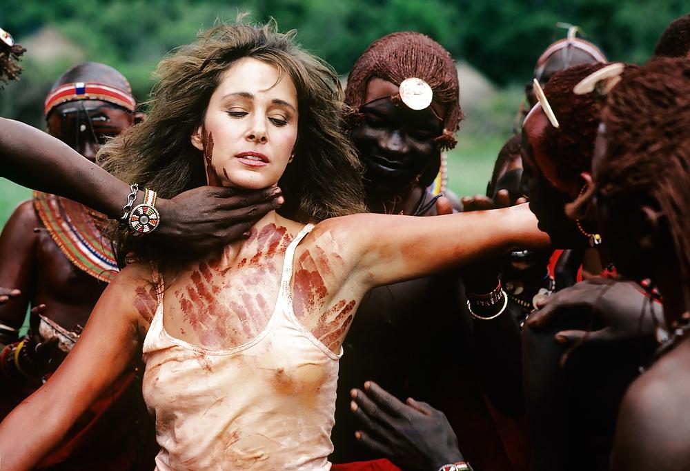 22P White wife seduced by black tribe