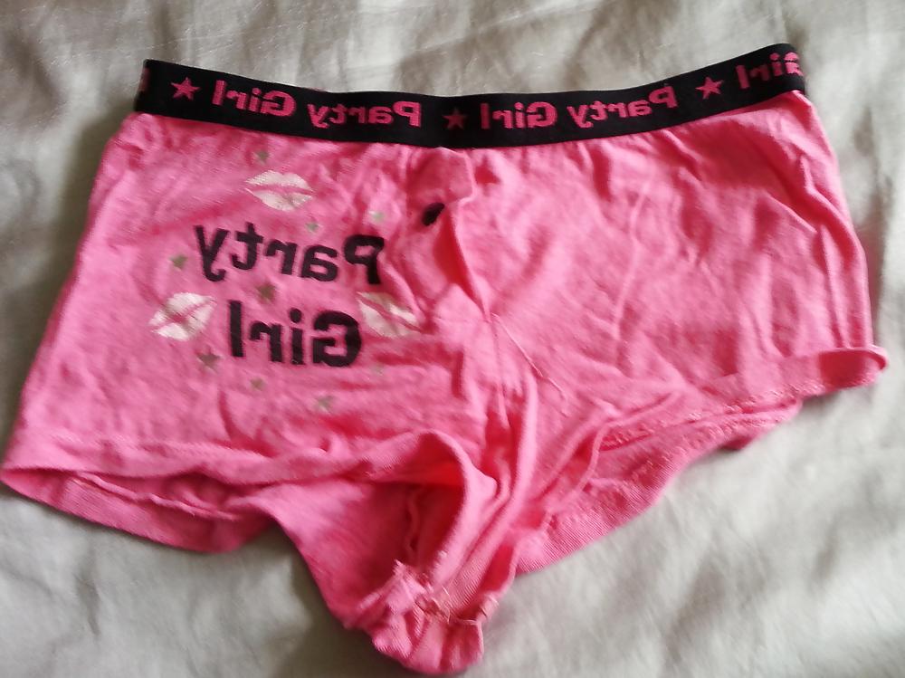 18P Step daughter and sons girlfriends knickers