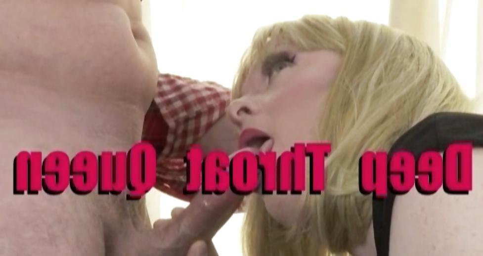 25P Sexy T Girl Veronica Star Sucks Cock, Deep Throats