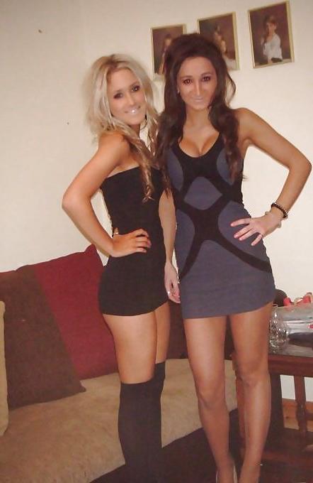 25P Tight Dresses, Tight Sluts!