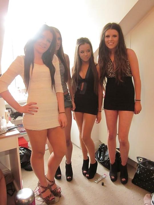 25P Tight Dresses, Tight Sluts!