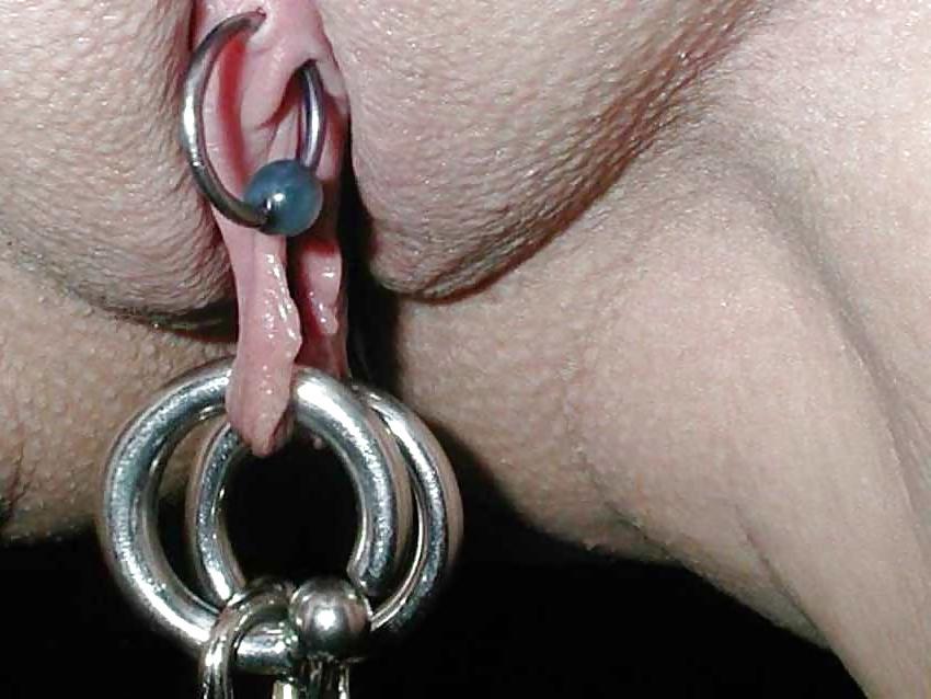 15P Clit piercing