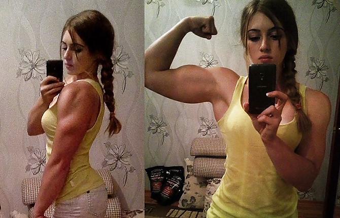 25P Sexy Russian Powerlifter Julia Vins