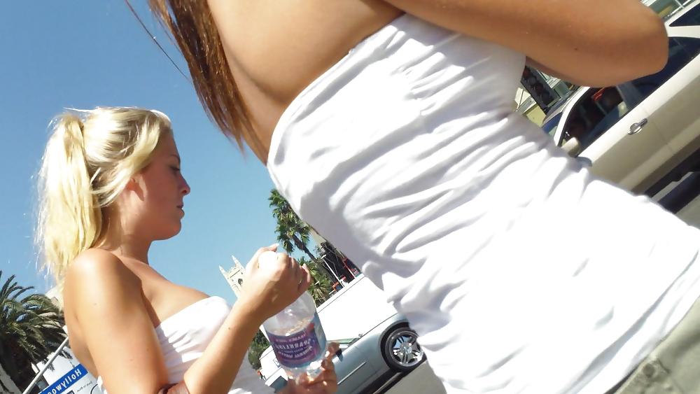 25P Sexy summer teen ass & butt in shorts