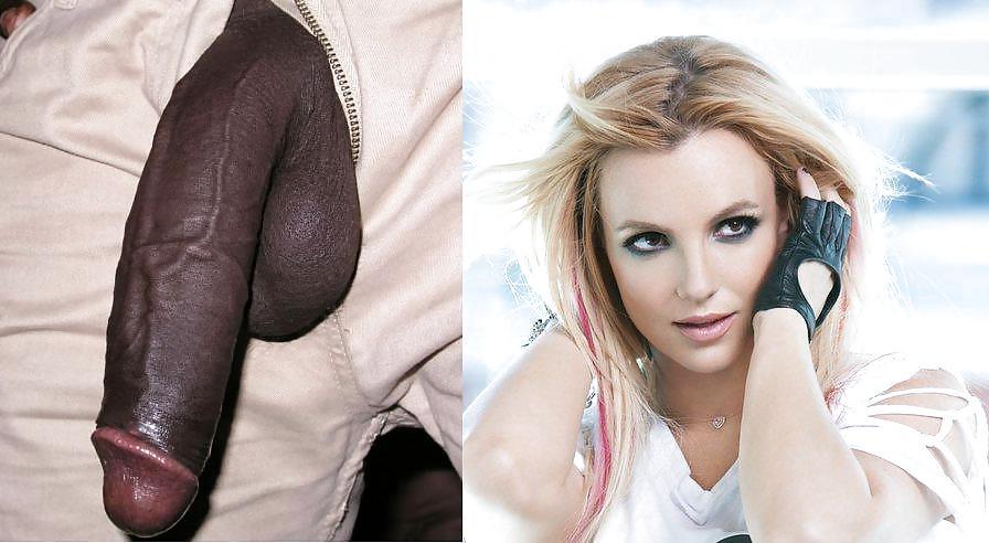 5P Britney Spears Black Cock