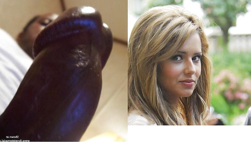 22P Cheryl Cole Black Cock 1