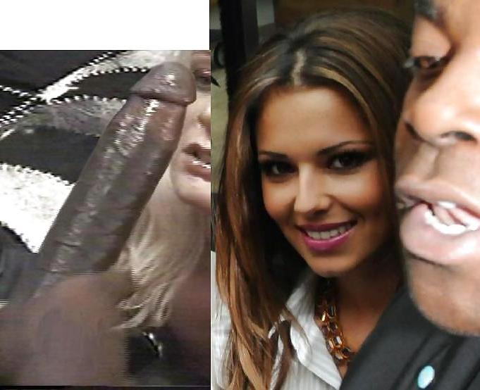 22P Cheryl Cole Black Cock 1
