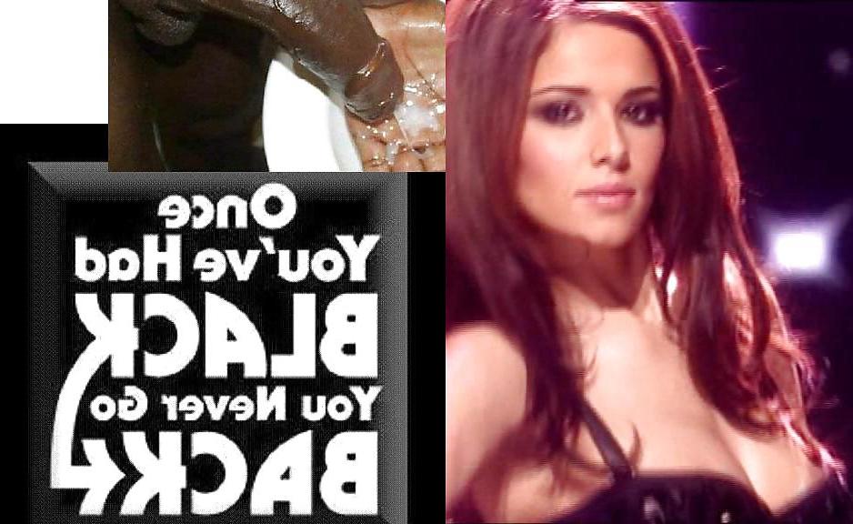 22P Cheryl Cole Black Cock 1