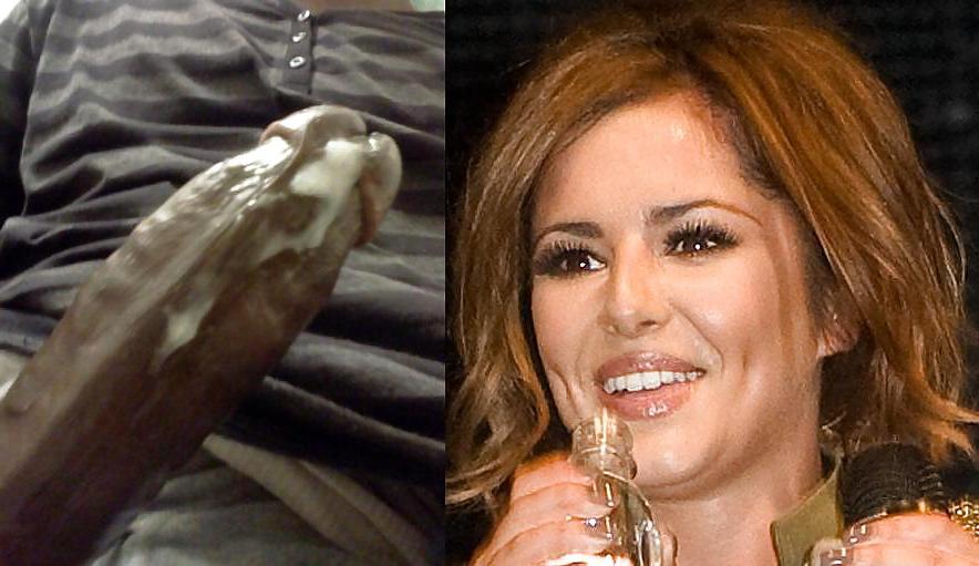 22P Cheryl Cole Black Cock 1