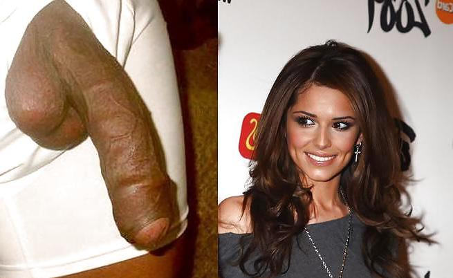 22P Cheryl Cole Black Cock 1