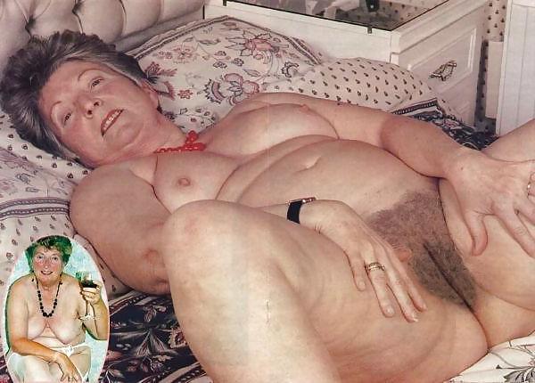 16P Granny And Mature Ass And Titties